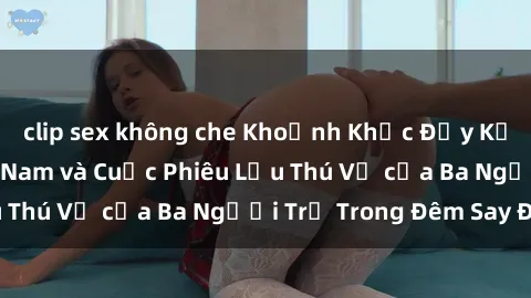 clip sex không che Khoảnh Khắc Đầy Kịch Tính: Sex  Việt Nam và Cuộc Phiêu Lưu Thú Vị của Ba Người Trẻ Trong Đêm Say Đắm